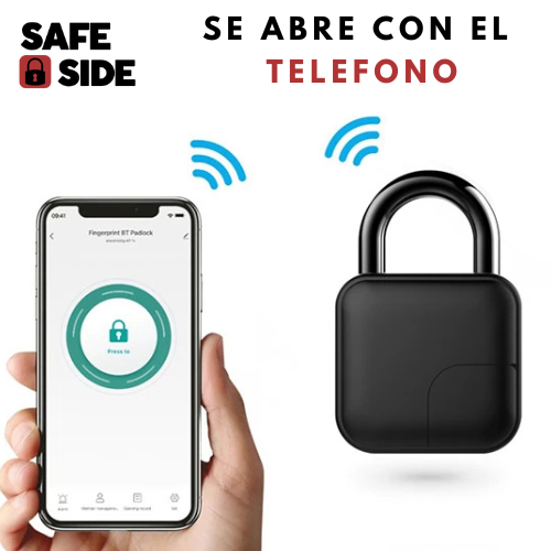 Mi Safe Side™ Candado con Huella Dactilar